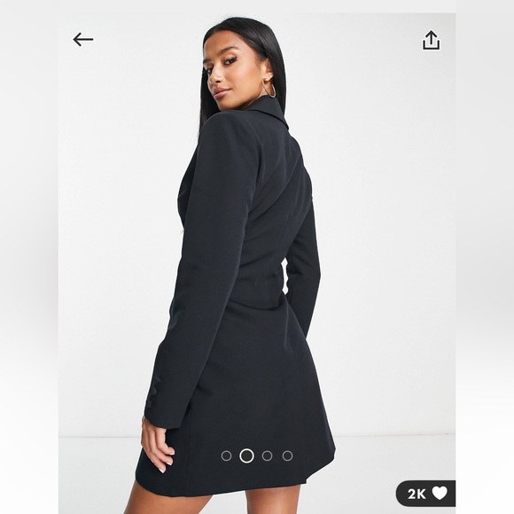 ASOS petite blazer dress - Picture 2 of 5